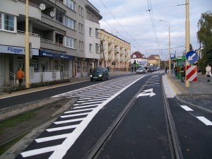 Nowa ul. Winogrady ma być bezpieczna - również dla pasażerów MPK Nowa ul. Winogrady ma być bezpieczna - również dla pasażerów MPK