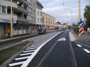 Nowa ul. Winogrady ma być bezpieczna - również dla pasażerów MPK