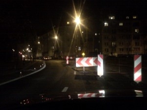 w tym miejscu w godzinach szczytu może być chwilami nerwowo.