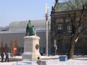 Posąg Hygei mający rysy Konstancji Raczyńskiej z Potockich Foto: lepszyPOZNAN.pl / ag