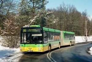 zimowy autobus Foto: MPK