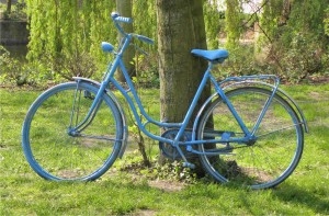 foto: sxc - niebieski rower