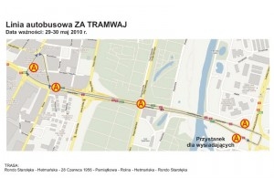 grafika: MPK - hetmanska linia za tramwaj
