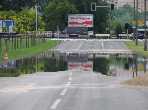 foto: lepszyPOZNAN - zamknięta ul Żelazka