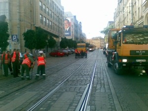 awaria na strzeleckiej Foto: lepszyPOZNAN