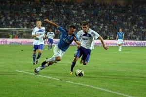 KKS Lech poznań - Inter Baku - 21.07.2010 r. Stadion miejski ul. Bułgarska Foto: Piotr Rychter