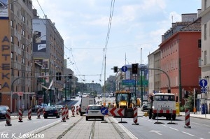 Awaria na Głogowskiej Foto: MPK / K. Lesińska