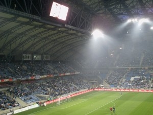 Lech Poznań - FC Zalzburg 30.09.2010 r. Foto: Paweł Rychter