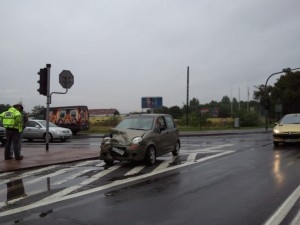 Zderzenie Lutycka/Strzeszyńska Foto: Andrzej