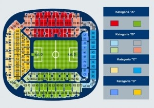 Mapa Stadionu Miejskiego Foto: http://www.lechpoznan.pl