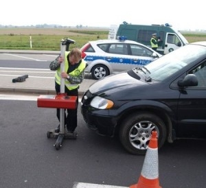 Kontrola techniczna na autostradzie A2 Foto: KWP POZNAŃ