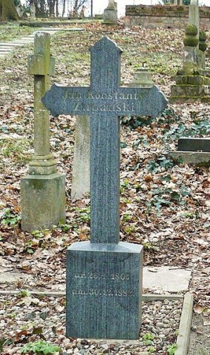 Grób Jana Konstantego Żupańskiego na Cm. Zasłużonych Wielkopolan Foto: wikipedia.pl