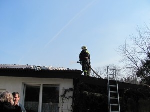 Pożar na Różanej Foto: UM Puszczykowa