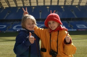 Zwiedzanie Stadionu Miejskiego w Poznaniu Foto: EURO Poznań 2012