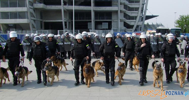 Policja na Stadionie Miejskim