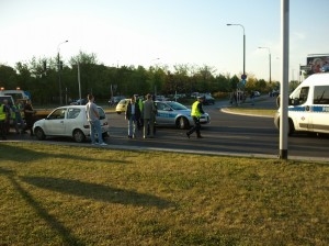 Śmiertelny wypadek na Winogradach Foto: lepszyPOZNAN.pl / gsm