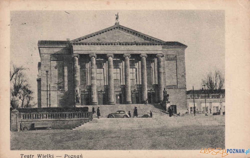 Opera Teatr Wielki w Poznaniu, rok 1949 Foto: fotopolska