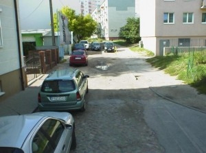 Ulica Kosynierska - jeszcze przed remontem Foto: ZDM