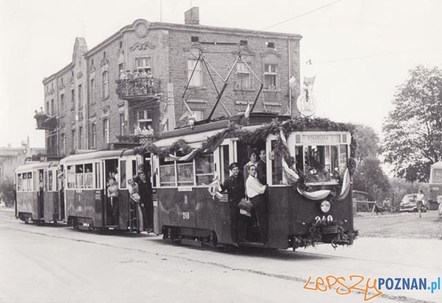 Otwarcie linii tramwajowej na Starołekę do dworca PKP, 28 lipca 1967