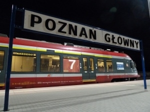Pociąg Poznań Główny Foto: lepszyPOZNAN.pl / Maciej Koterba
