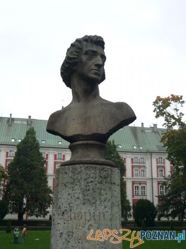 Popiersi Chopina w parku jego imienia Foto: wikipedia.pl