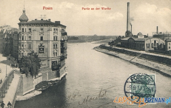 Gazownia w Poznaniu - po prawej Gazownia w Poznaniu - po prawej