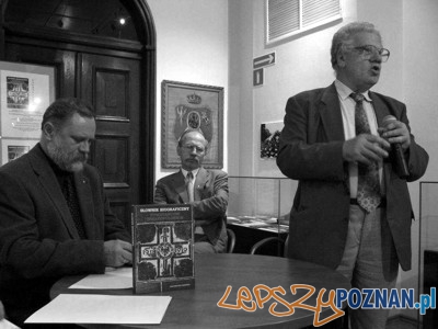 Profesor Antoni Czubiński (z prawej) Foto: powstaniewielkopolskie.pl