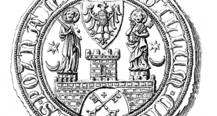 Pieczęć miejska Pozania z XIV wieku