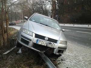 Wypadek na ulicy Browarnej Foto: lepszyPOZNAN.pl /ag