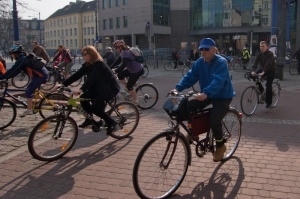 Rozpoczęcie sezonu rowerowego 2012 Foto: LepszyPOZNAN.pl / Paweł Rychter