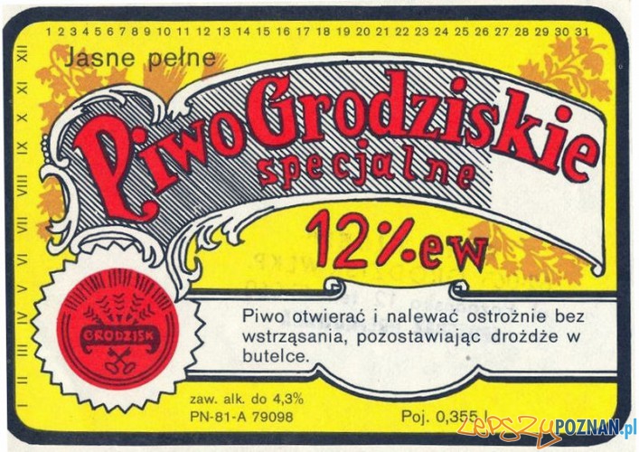 Piwo_grodziskie - etykieta Foto: wikipedia