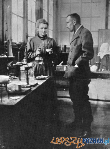 Maria Skłodowska - Curie i Piotr Curie