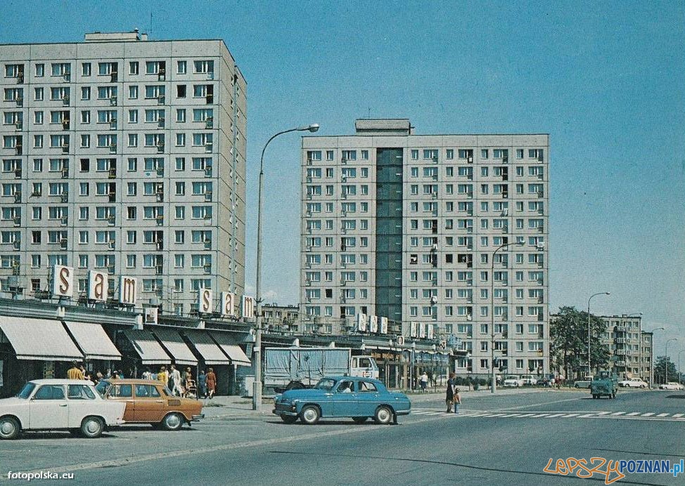 Osiedle Pod Lipami ulica Słowiańska, lata 70-te Foto: fotopolska