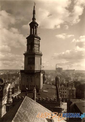 Ratusz, lata 20 XX wieku Foto: fotopolska.eu