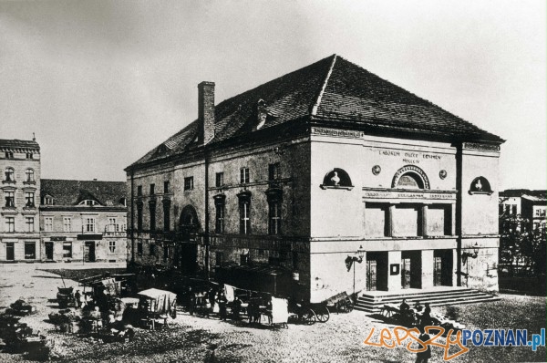 Dawny Teatr Miejski w miejscu dzisiejszej Arkadii Foto: cc