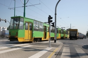 Pierwsze tramwaje na Grunwaldzkiej Foto: lepszyPOZNAN.pl / pr