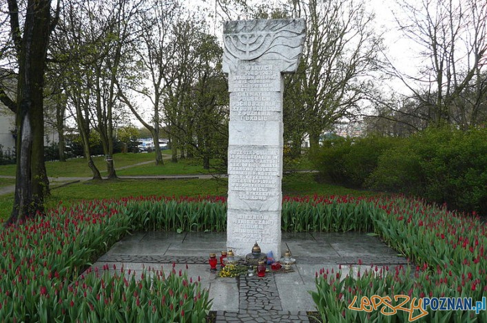 Pomnik Ofiar obozu pracy dla Żydów w Poznaniu Foto: wikipedia