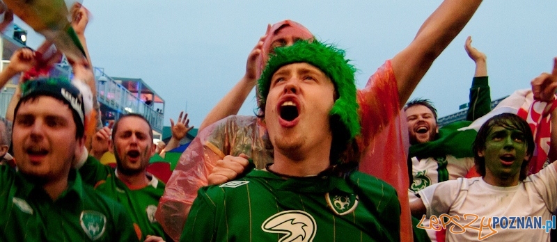 Strefa Kibica Euro2012 - mecz Irlandia - Chorwacja Foto: lepszyPOZNAN.pl / Paweł Rychter