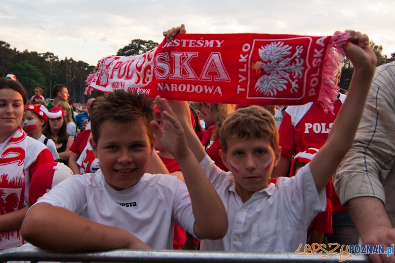Strefa Kibica na Malcie podczas meczu Polska - Czechy - Poznań 16.06.2012 r. Foto: LepszyPOZNAN.pl / Paweł Rychter