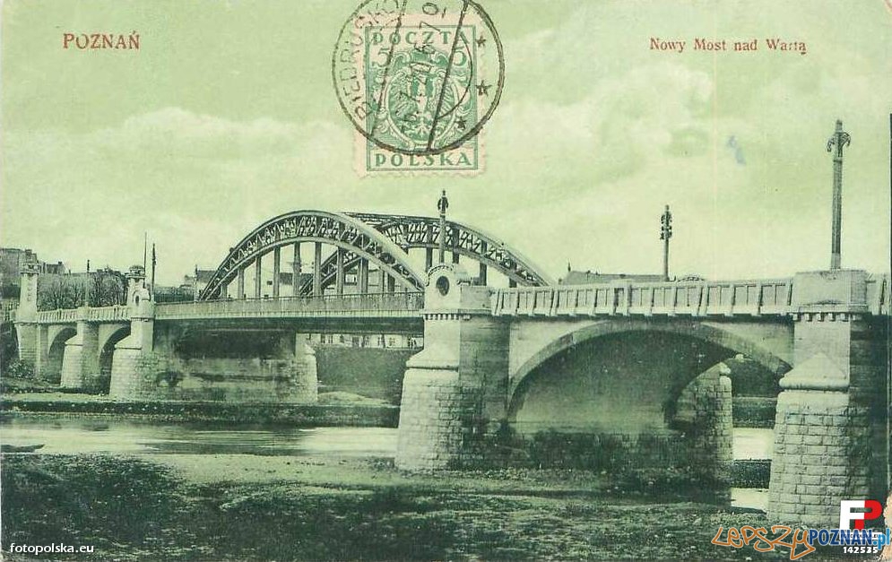 Most Rocha, kartka z 1920 roku
