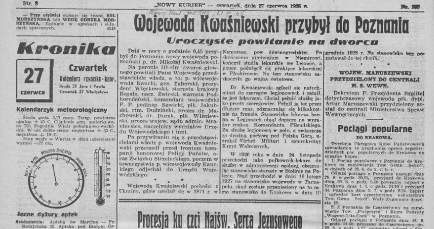 Nowy Kurjer 27 czerwca 1935_