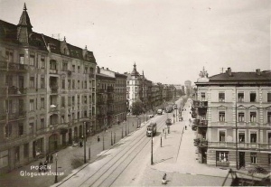 Głogowska, zdjęcie  z początku okupacji Foto: fotopolska.eu