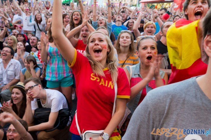 Finał UEFA EURO 2012 - Hiszpania - Włochy. Strefa Kibica w Poznaniu