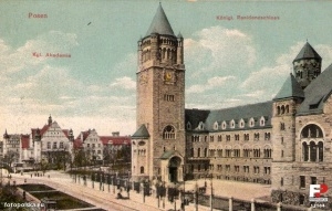 Zamek Cesarski, pocztówka - lata 1910-15 Foto: fotopolska.eu