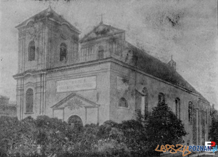 Kościół jezuicki przy ulicy Szewskiej, początek XX wieku Foto: Album Przewodnika Katolickiego, za fotopolska.eu