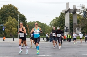 13 Poznań Maraton - nowa trasa od startu do mety. 14.10.2012 r. Foto: lepszyPOZNAN.pl / Piotr Rychter