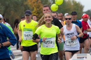 13 Poznań Maraton - nowa trasa od startu do mety. 14.10.2012 r. Foto: lepszyPOZNAN.pl / Piotr Rychter