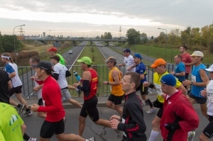 13 Poznań Maraton - nowa trasa od startu do mety. 14.10.2012 r. Foto: lepszyPOZNAN.pl / Piotr Rychter