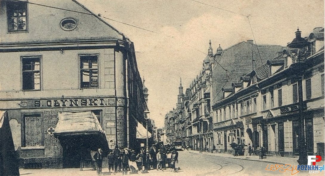 Wrocławska i Hotel Saski, początek XX wieku Foto: fotopolska