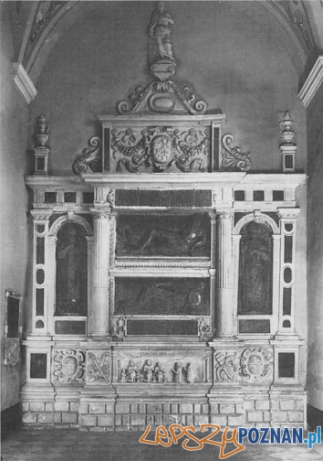 Nagrobek Górków w Katedrze poznańskiej, H. Canavesi 1574 r. - leżące postaci Foto: Muzeum Archeologiczne